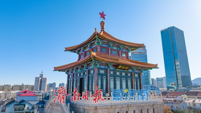 项目强省会｜解放阁修缮竣工在即 将以崭新面貌延续红色记忆