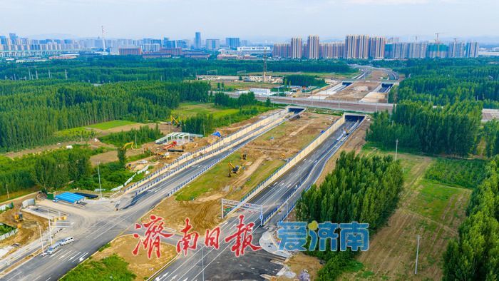 济南南北三号路下穿铁路工程机动车道贯通 片区交通迎来新突破