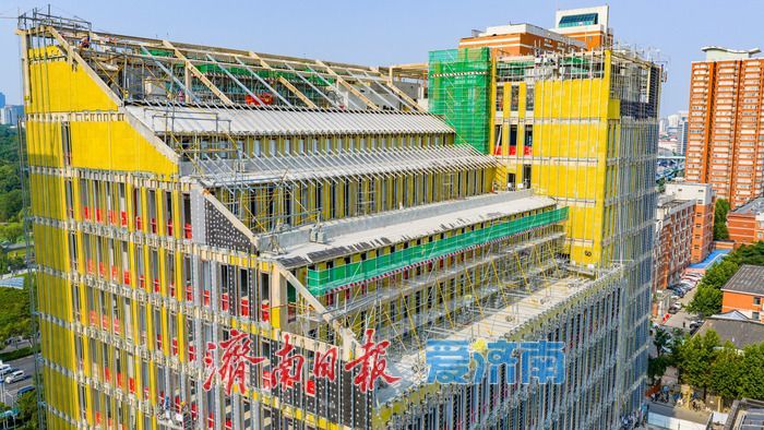 集聚高端科研平台 山东大学高等医学科研综合楼建设提质增速