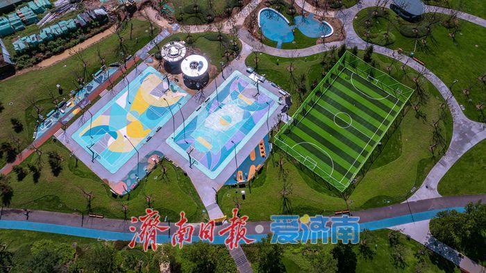 济南彩虹湖公园：绘就城市缤纷新画卷