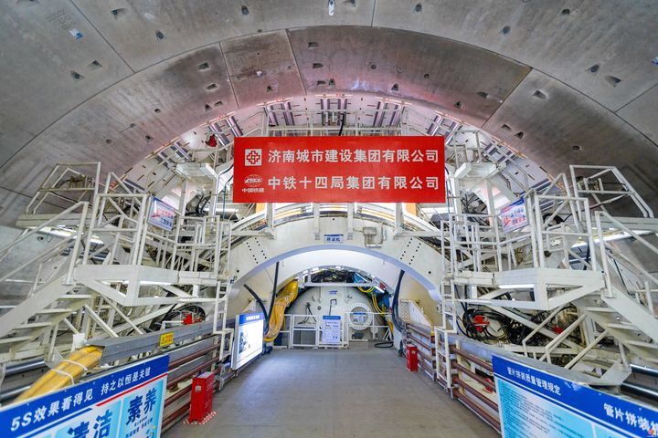 济南济泺路北延黄河隧道建成通车