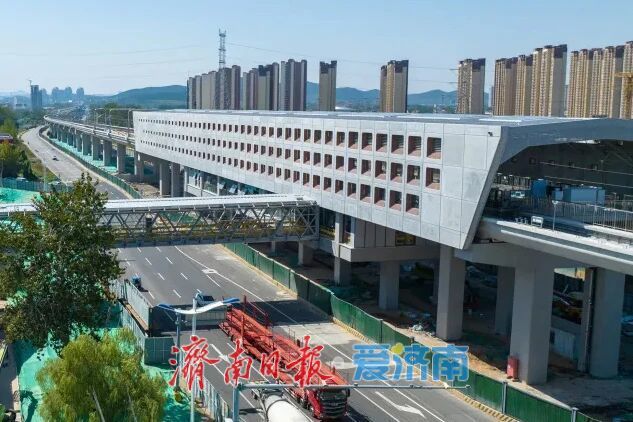 济南轨道交通4、8号线和6号线东段车站实景“上新”