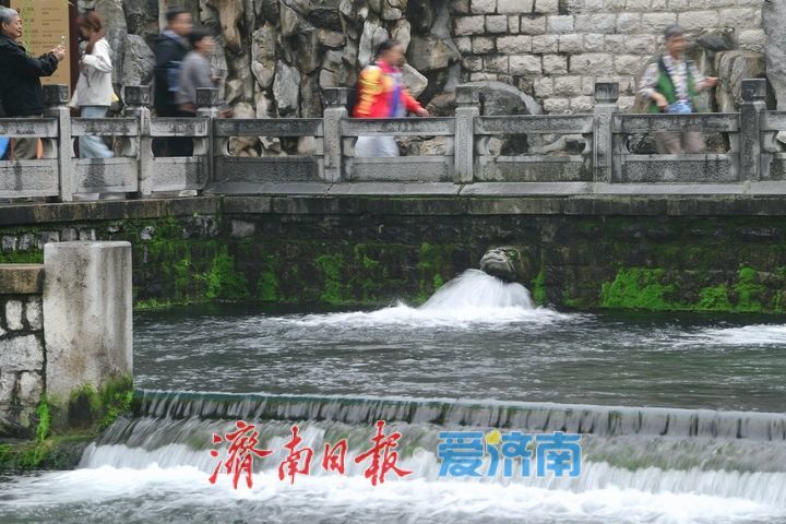 一年四季 泉在济南丨“国庆”8连涨逼近30米大关，黑虎泉水位达到3年来最高