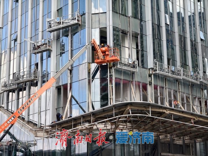 济南西部新地标显现 万融云城项目建设提速