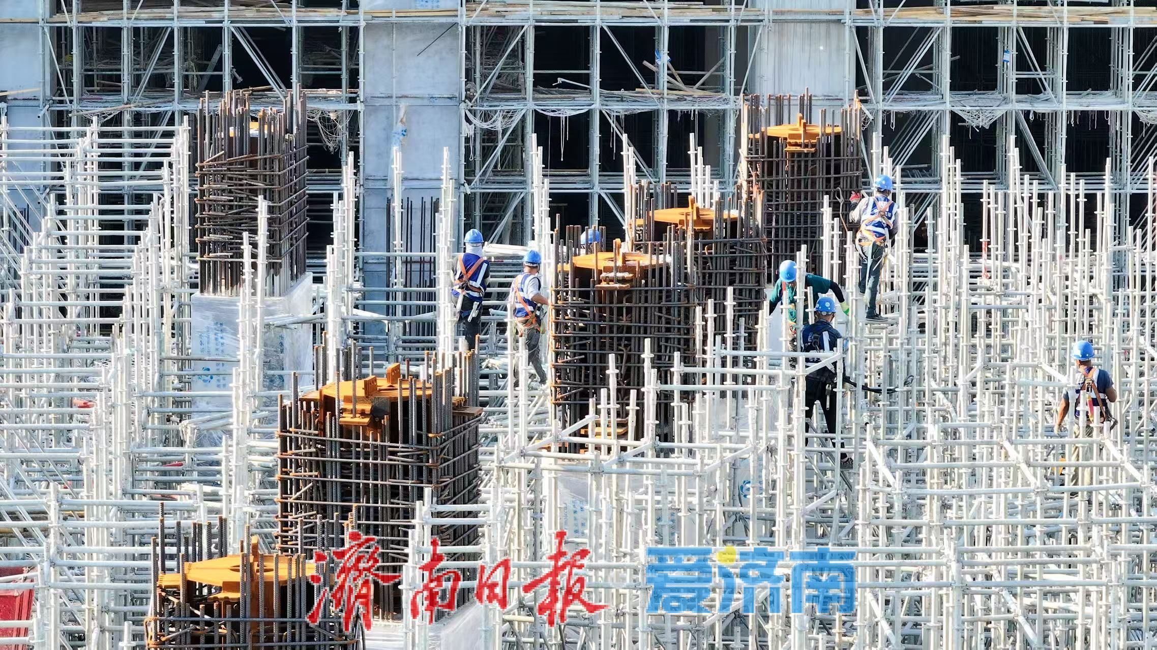封顶！济南轨道交通7号线两大场段建设“进度条”刷新