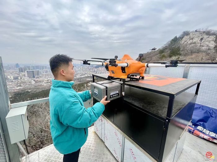 “低空经济+医养健康”融合应用在槐荫区落地见效
