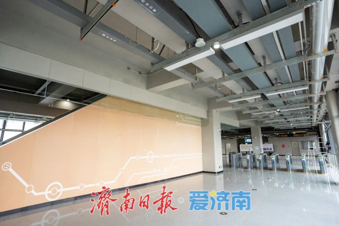 济南轨道交通4、8号线和6号线东段车站实景“上新”