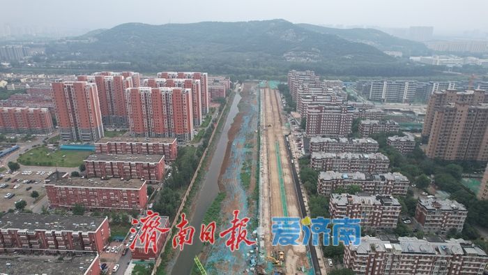 打通断头路！腊山河西路南延“新动脉”雏形初现