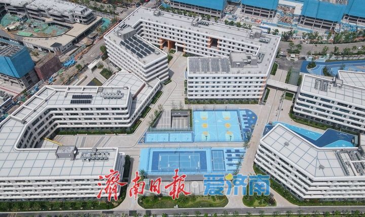 增强起步区优质教育配套，济南都市阳台东组团国际学校加速“冲刺”