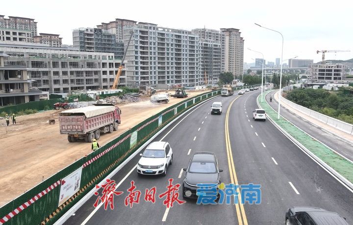 项目强省会｜打通东部城区主干道“断头路”，凤鸣路南端新建道路半幅开放通行