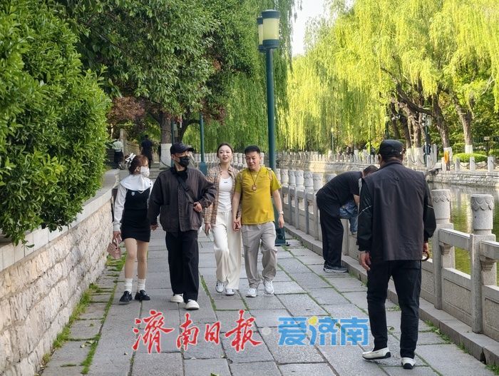 泉水绿道，串起一城春色
