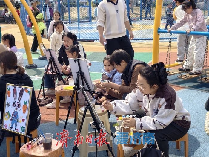 晴光正好，童绘春色