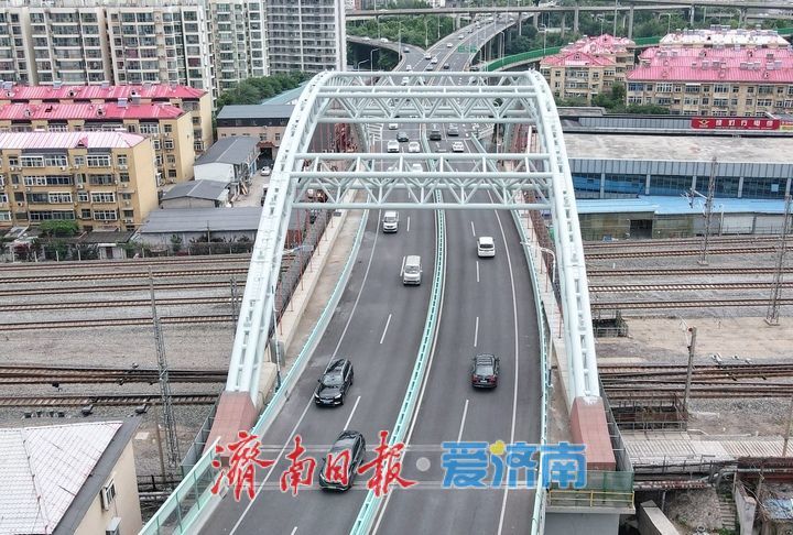 “服役”多年治病除害，顺河高架系杆拱桥焕新亮相