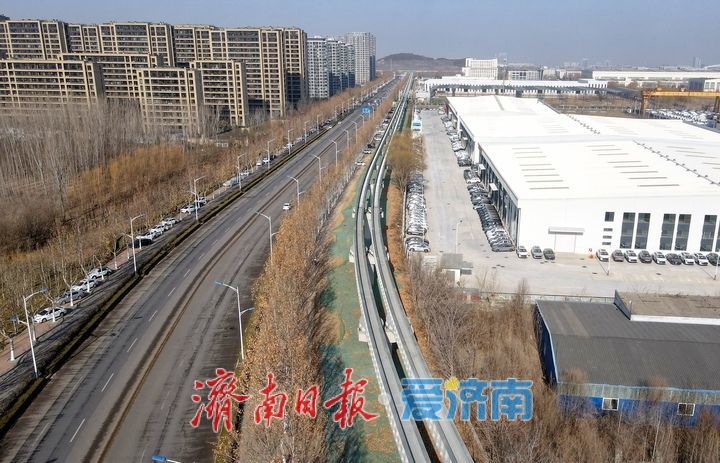 济南低运量轨道交通高新东区环线项目24座车站全部封顶