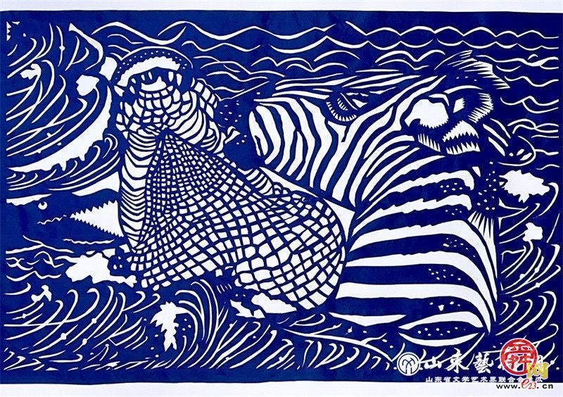 “裁光剪影——渠晋湘‘摄影·剪纸’跨界艺术作品展”在济南开幕
