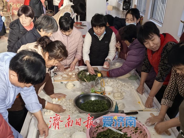 岁寒最是问暖时——济南各社区开展饺子宴、走访慰问等暖心活动