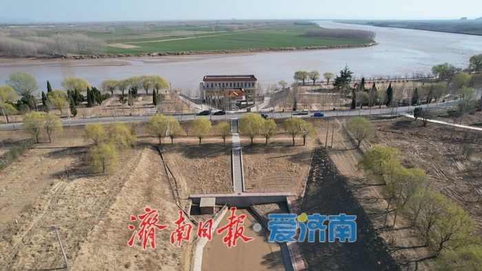 春灌进行时，济南引黄灌溉农田陆续“喝上”返青水