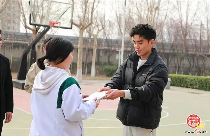 健康第一，投出精彩！济钢高中全福校区举办投篮比赛