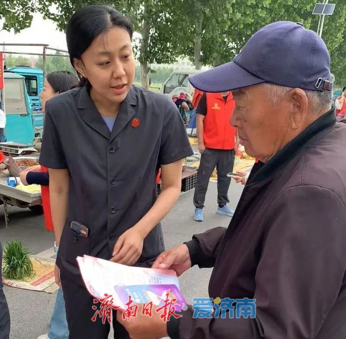 民法典宣传月丨济南法院“推进移风易俗”法治宣传进大集