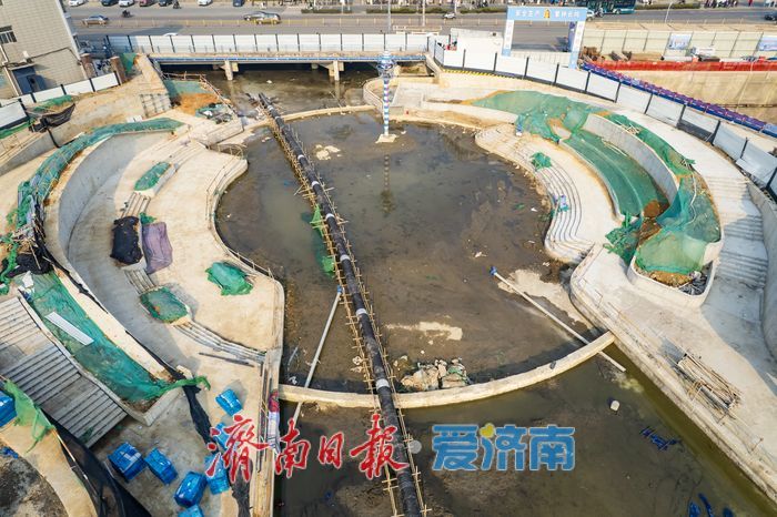 洪楼片区将添休闲新空间，全福河滨水公园景观初显
