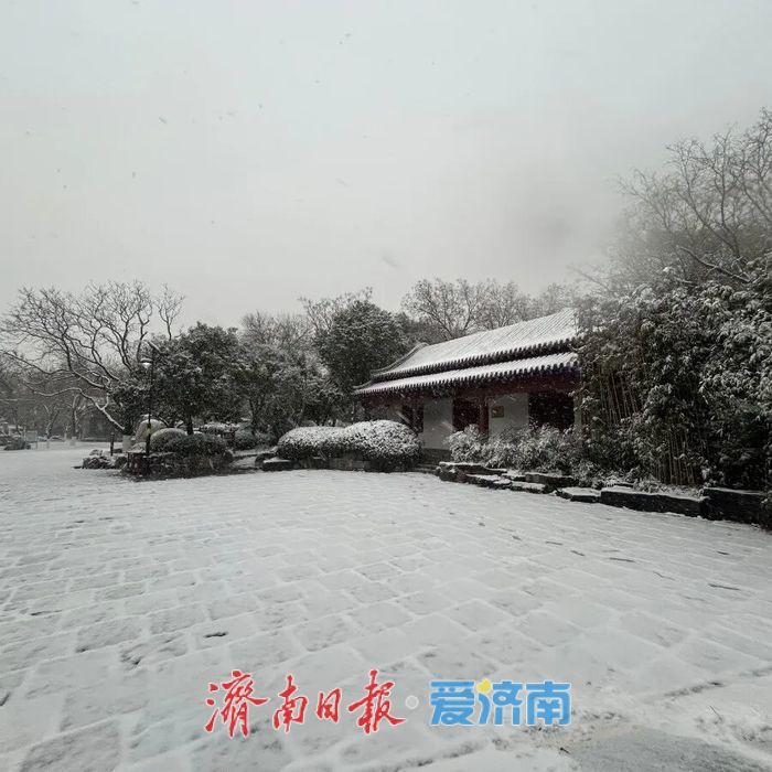 雪漫济南府 九景入画来