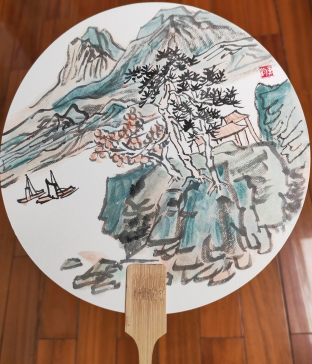 清凉自从扇中来——著名书画家李钧的扇面，传统与现代交融的婉约怀古之风