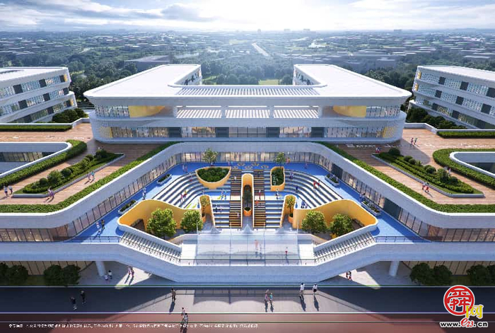 会展北九年一贯制学校落地西客站片区  槐荫“育见”未来教育新样态