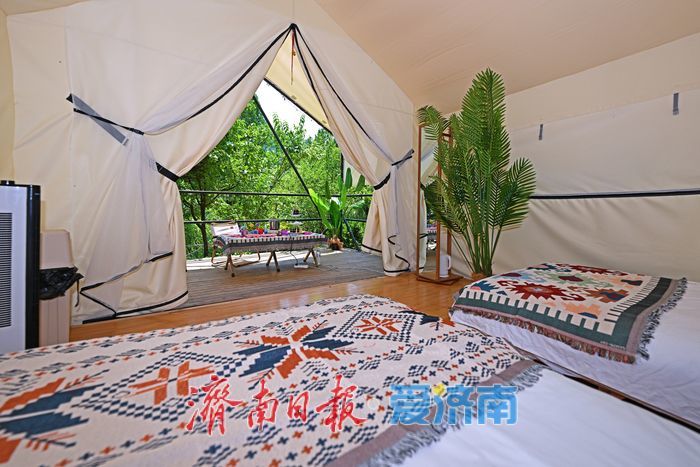 藏翠群山纳清凉！ 红叶谷打造夏日露营新体验
