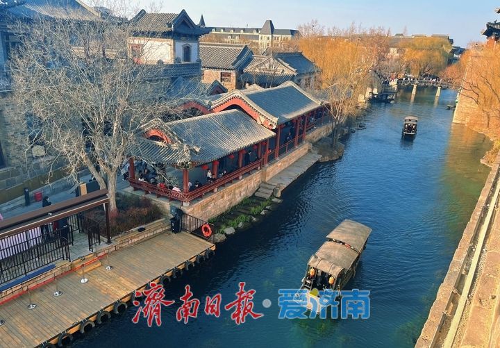 “泉”在济南过大年丨赏泉品韵寻年味 明水古城春意浓