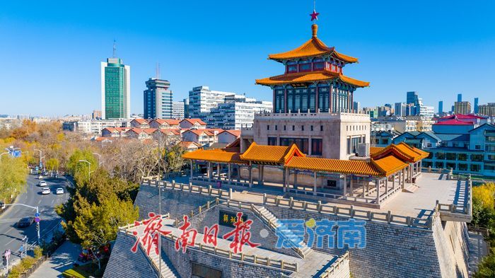 项目强省会｜解放阁修缮竣工在即 将以崭新面貌延续红色记忆