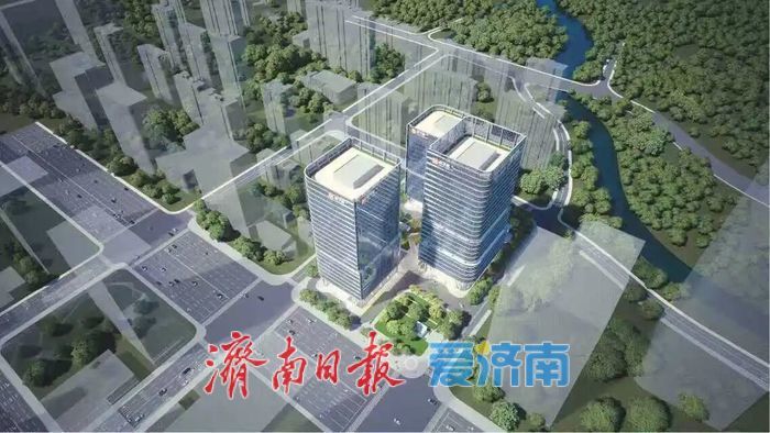 项目强省会｜济南中央商务区“北大门”主体结构封顶