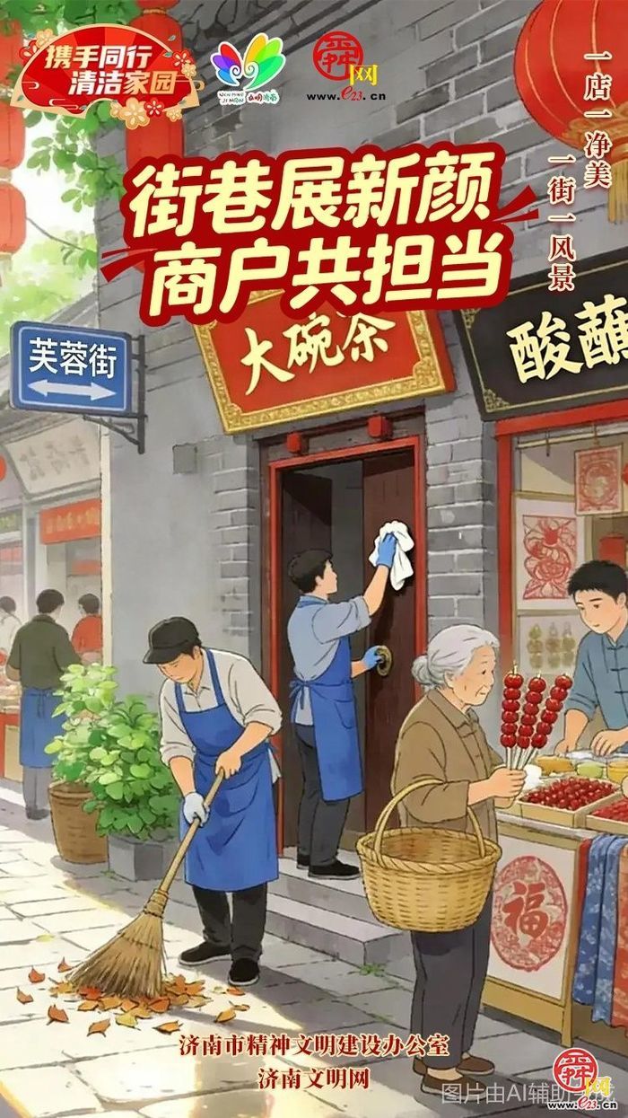 漫说新春文明：每一处整洁都是年味的传承