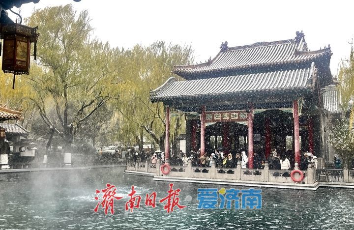 一年四季 泉在济南丨趵突泉“云雾润蒸”引客来