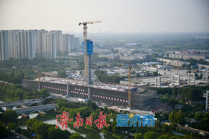 腊山河西路北延工程项目稳步推进 济南西部交通新动脉加速成型
