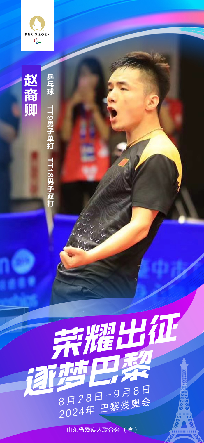 山东11名运动员出征2024年巴黎残奥会