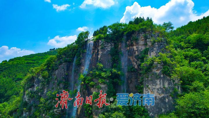 柳埠玉水画廊铺展南山夏日清凉长卷