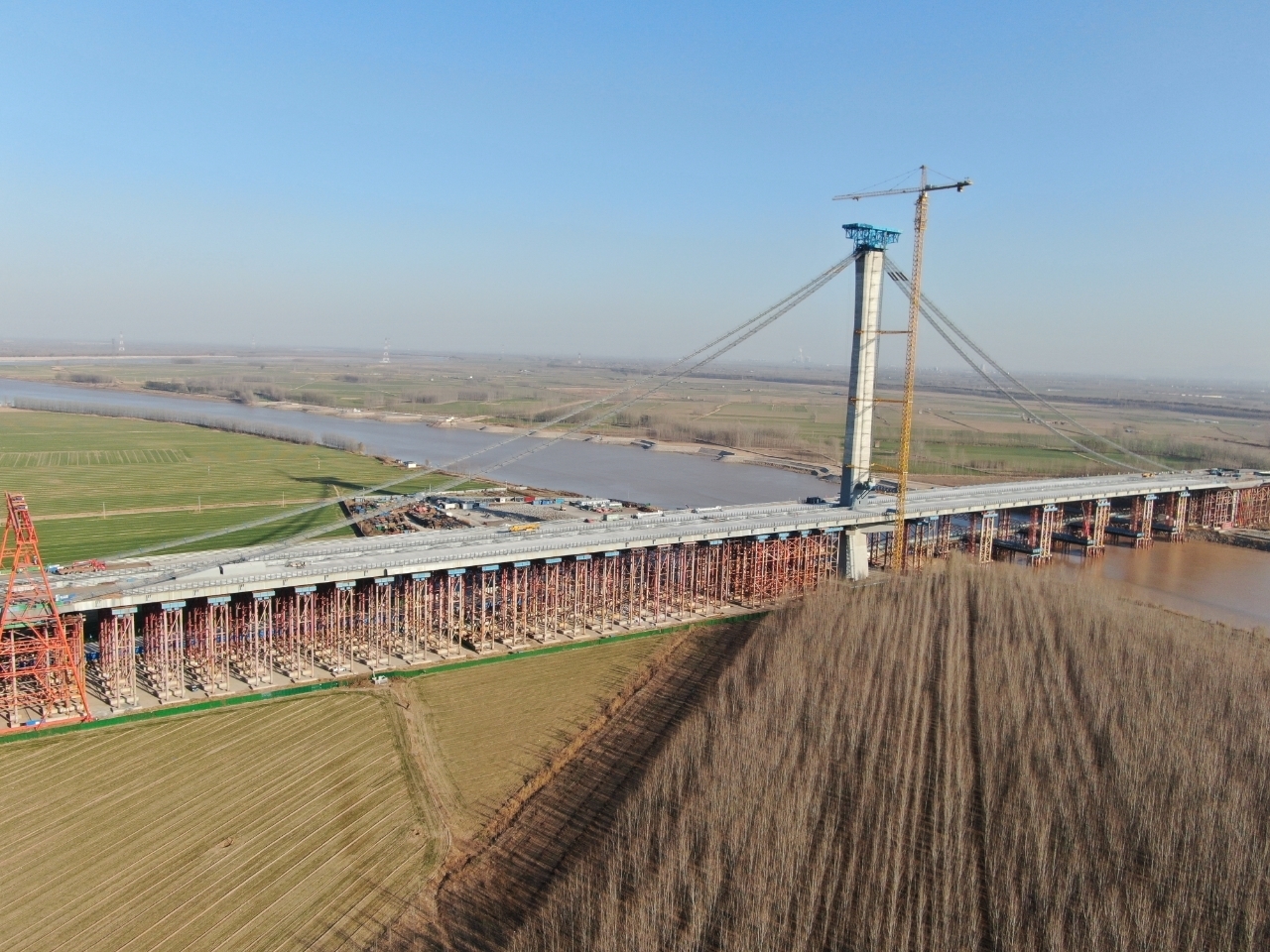 奔跑春天里奋力抢工期，济南大北环预计今年建成通车