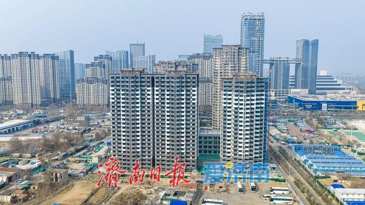 项目强省会｜张刘片区安置房三期工程建设全面提速