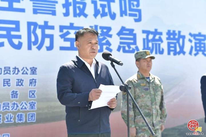 山东济南防空警报试鸣暨“金盾-2025”人民防空紧急疏散演练成功举行