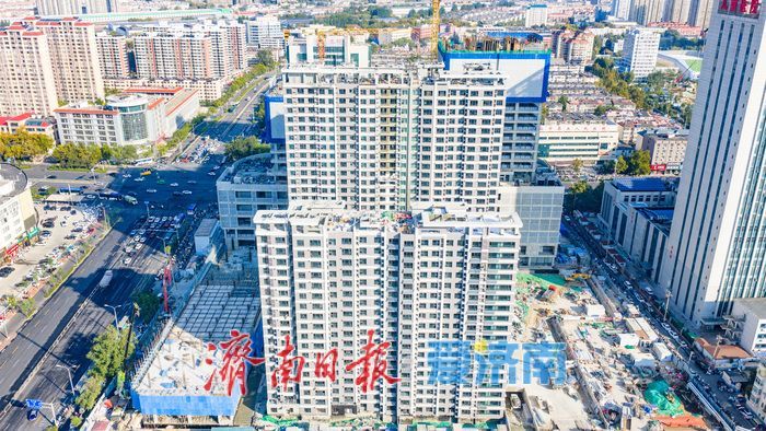 项目强省会｜轨交赋能城市更新 济南地铁4号线市立五院站TOD综合体稳步建设