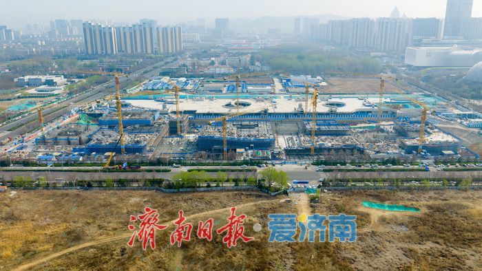 项目强省会｜山东最大第四代万达广场全面 “冲” 出地面 济南西城商业新地标加速崛起