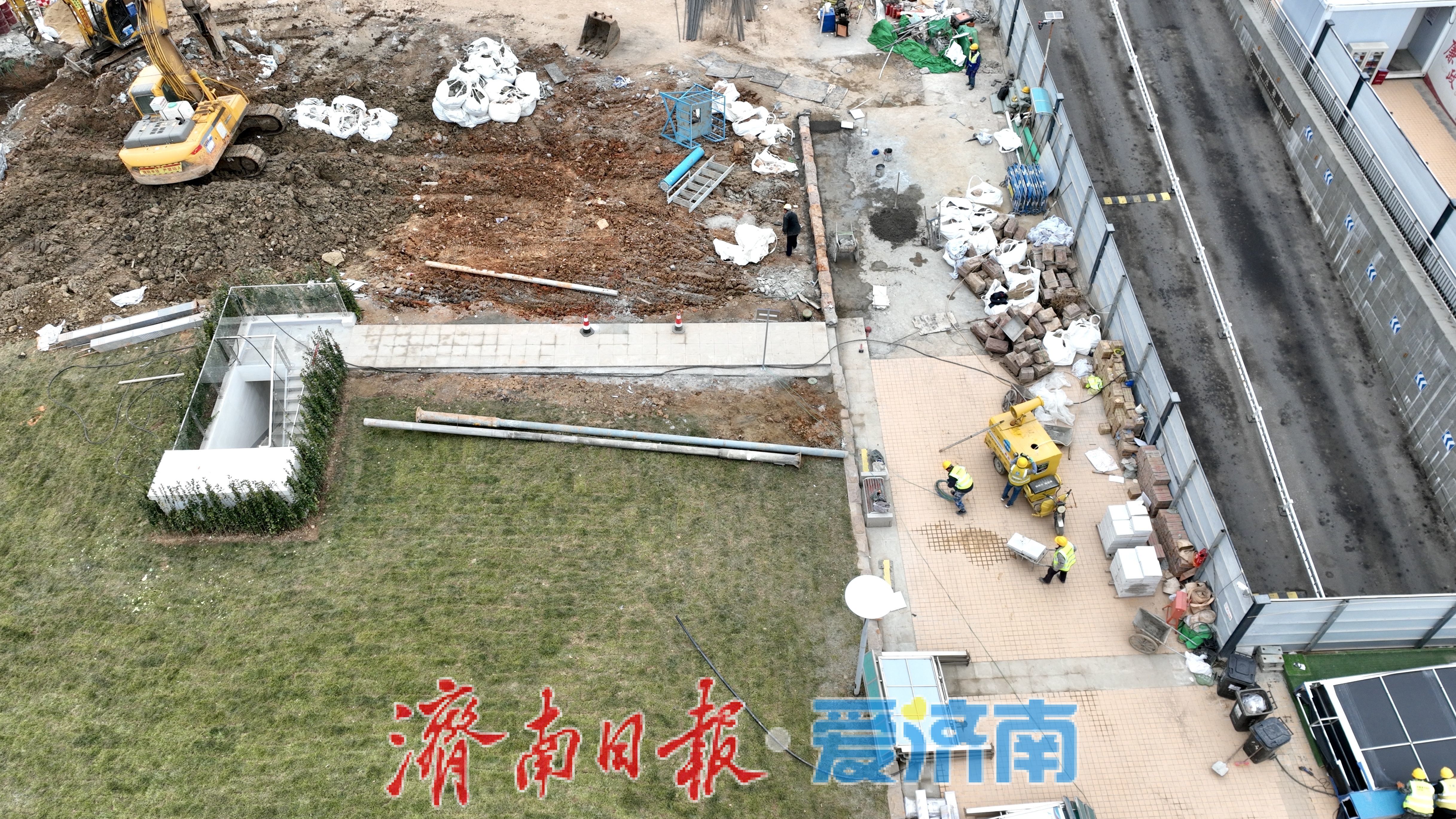 项目强省会｜济南泉城广场智慧停车场建设全面提速！建成后将有效疏解商圈停车压力