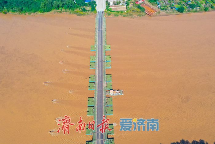 黄河济南段迎秋汛考验 多举措力保安澜