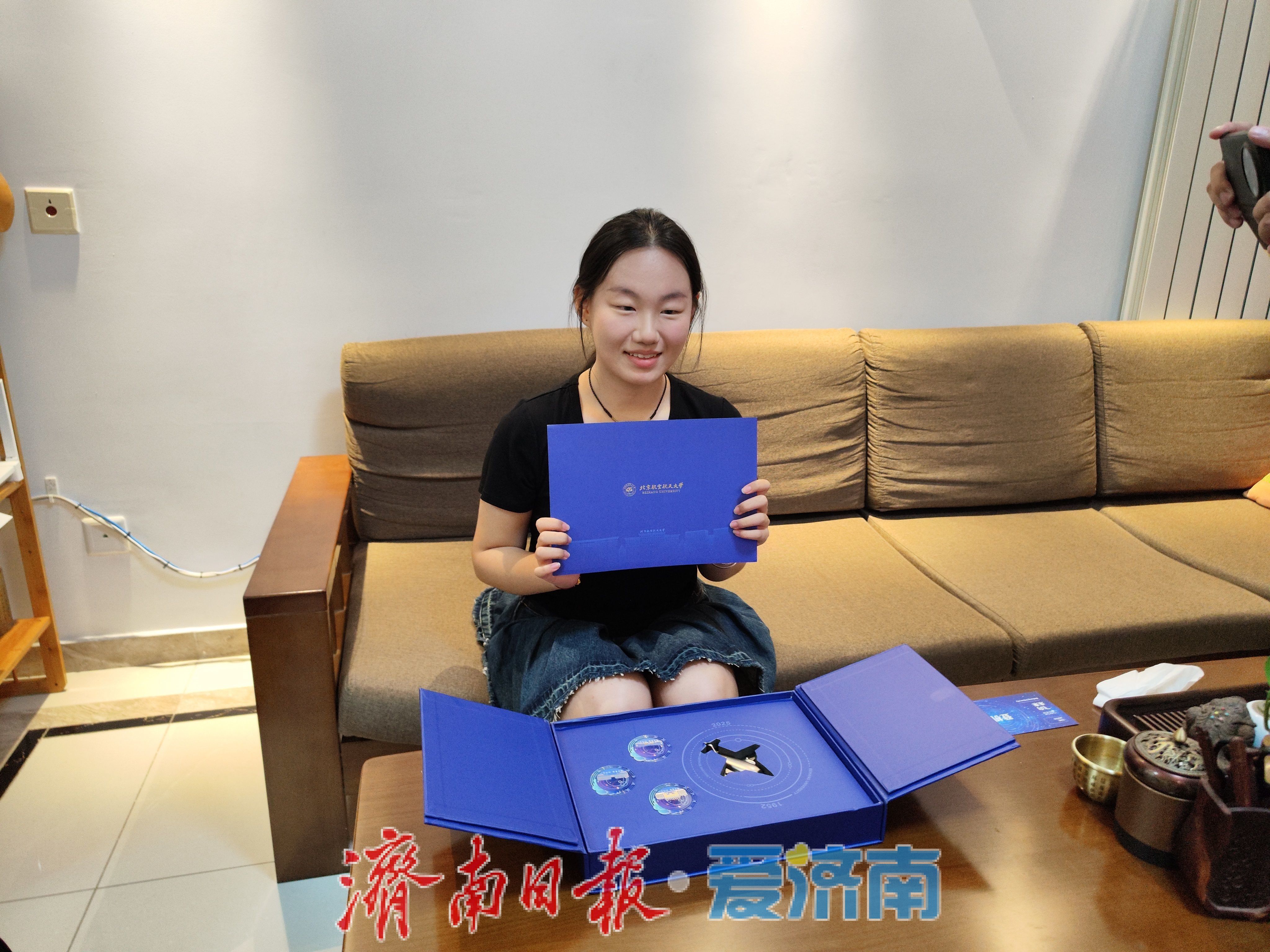 2025年济南第一封高考录取通知书送达