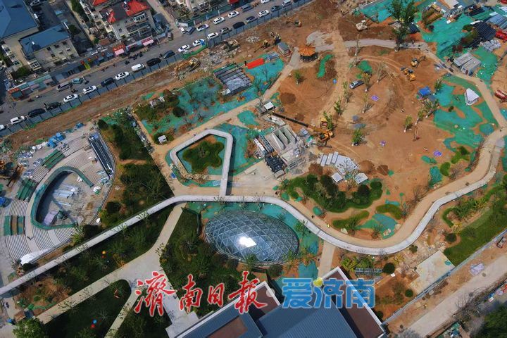 城市更新加速度 槐苑文体公园建设进入冲刺阶段