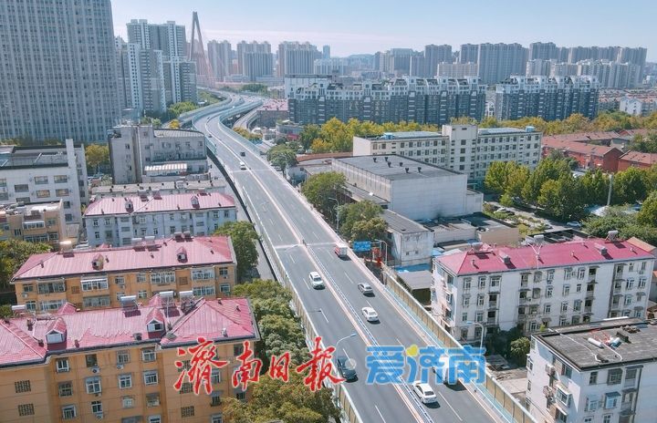 纬六路高架路大修 北引桥放开双向通行