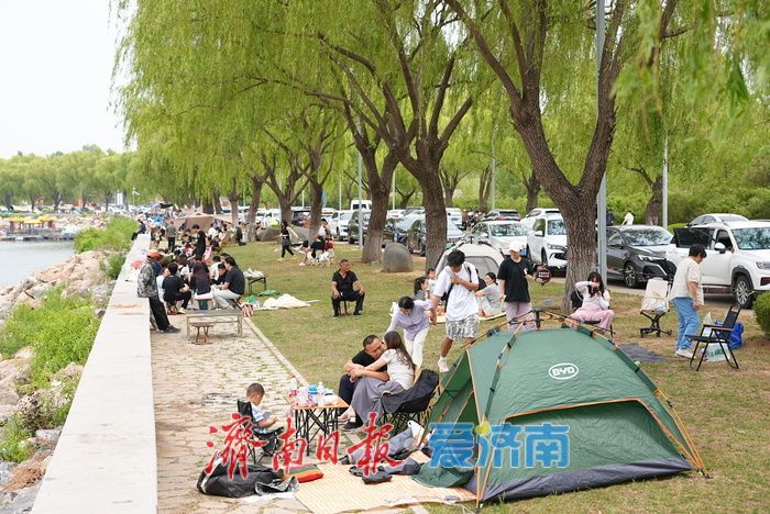 一年四季 泉在济南丨端午假期露营热升温 短途游畅享惬意假期