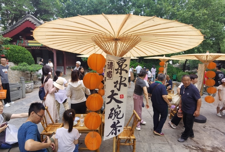 趵突泉水位节节攀升，“水涌若轮”景观已渐显