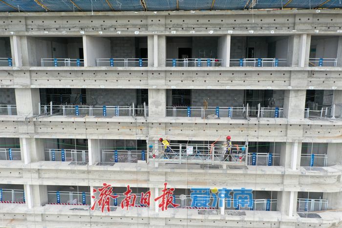 项目强省会｜济南腊山TOD项目工程建设稳步提速