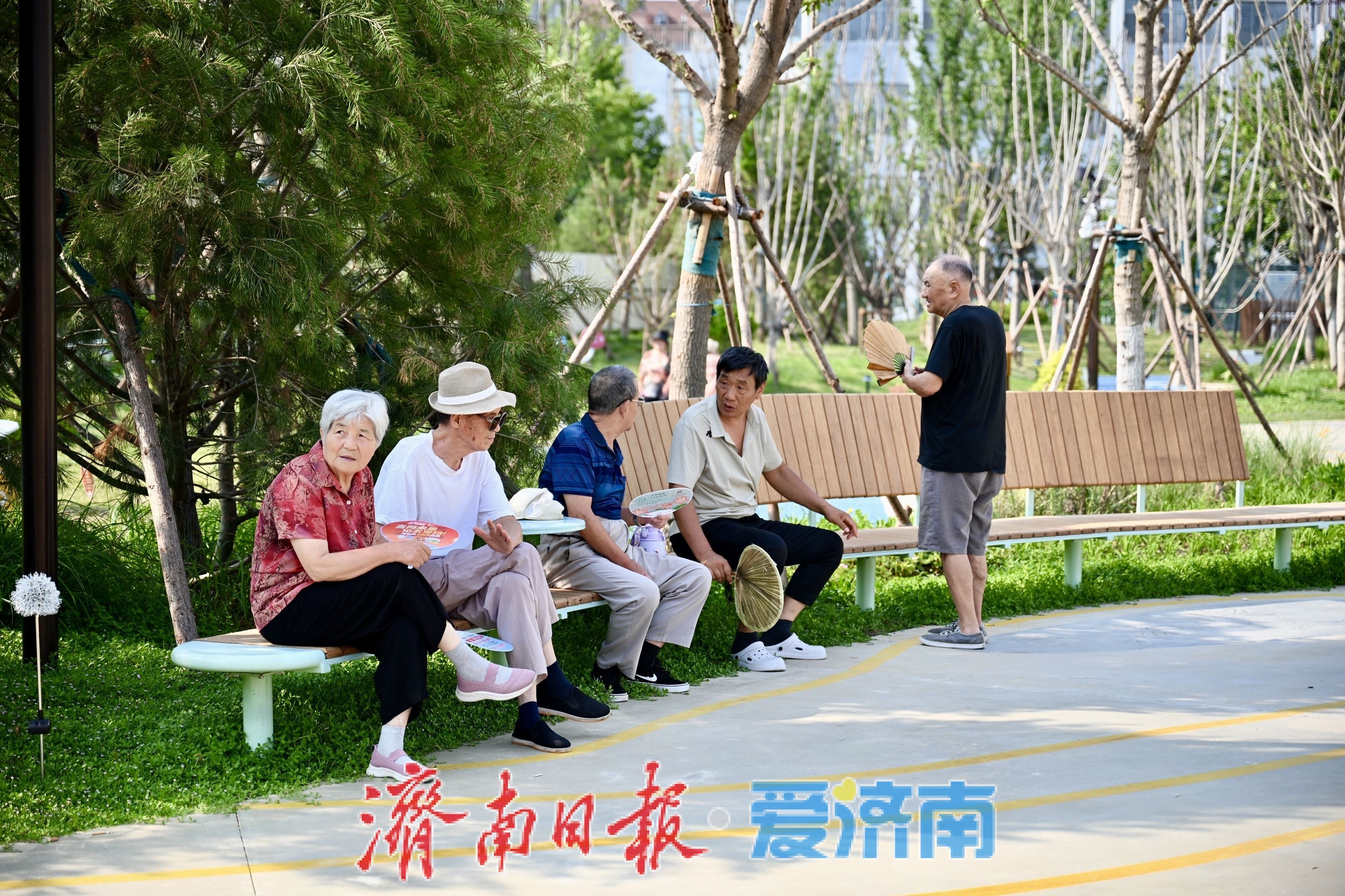 槐苑文化体育公园22日开园 市民抢先“探园”